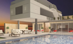 Spacious 4 bedroom villa with swimming pool for sale in Pomos