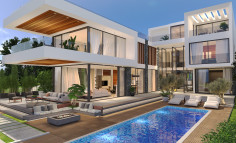 MARINA BEACHFRONT VILLAS   Modern 5 BED, 7 BATHS LUXURY VILLAS!!