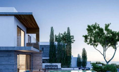 Beautiful 3 bedrooms house with swimming pool for sale in Agios Tychonas