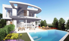 Luxury 4 bedroom villa with swimming pool for sale in Chloraka