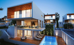 Beautiful 5 bedrooms villa with swimming pool for sale in Chloraka