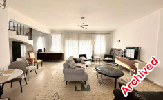 Spacious 3 bedroom furnished villa with swimming pool to rent in Peyia