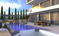 5 bedroom furnished house with swimming pool for sale in Yeroskipou