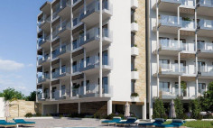 Beautiful 1 bedroom apartment with swimming pool for sale in Moutagiaka Tourist Area