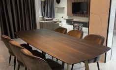 4 bedroom furnished apartment with swimming pool to rent in Agios Tychonas