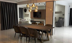 4 bedroom furnished apartment with swimming pool to rent in Agios Tychonas