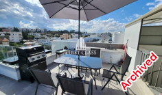 Luxury 2 bedroom furnished penthouse to rent in Aglantzia
