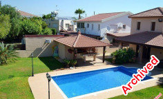 5 bedroom house with swimming pool to rent in Ypsonas