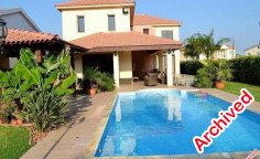 5 bedroom house with swimming pool to rent in Ypsonas