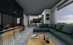 Spacious 2 bed penthouse for sale in Zakaki