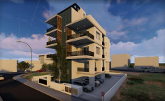 Spacious 2 bed penthouse for sale in Zakaki