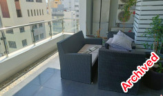 Spacious 2 bed furnished apartment to rent in Agioi Omologites