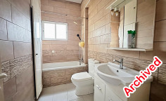 2 bedroom spacious apartment in Oroklini with mountain view 