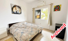 2 bedroom spacious apartment in Oroklini with mountain view 