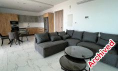 Luxury 2 bedroom furnished apartment with swimming pool to rent in Mouttagiaka