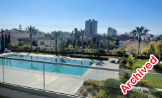 Luxury 2 bedroom furnished apartment with swimming pool to rent in Mouttagiaka