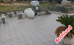 3 bedroom unfurnished house with swimming pool for sale in Germasogeia
