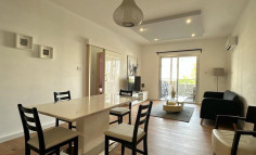 2 bedroom furnished apartment with swimming pool for sale in Germasogeia Tourist Area