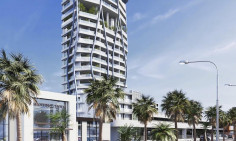 Spacious 1 bedroom penthouse with swimming pool for sale in Germasogeia Tourist Area
