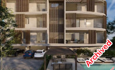 Luxury 2 bed apartment with swimming pool for sale in Tombs of the Kings