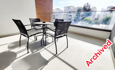 Luxury 2 bedroom furnished apartment with swimming pool to rent in Germasogeia