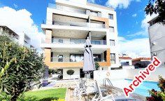 Luxury 2 bedroom furnished apartment with swimming pool to rent in Germasogeia