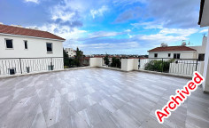 2 bedroom spacious apartment with 3 verandas in Tersefanou 