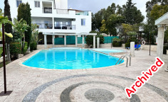 2 bedroom spacious apartment with 3 verandas in Tersefanou 