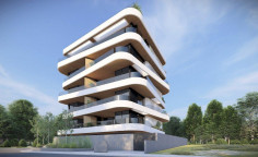 Luxury 2 bedroom penthouse with swimming pool for sale in Agia Triada