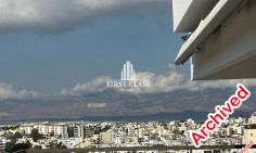 2 bedroom unfurnished penthouse to rent in Aglantzia