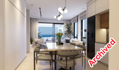 Beautiful two bedrooms apartment with swimming pool for sale in Livadia