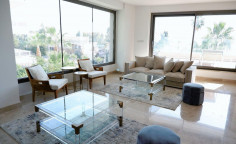 3 bedroom furnished apartment with swimming pool for sale in Mouttagiaka