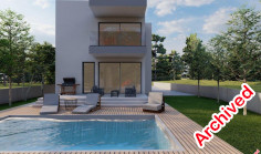 Lovely 3 bed house with swimming pool for sale in Parekklisia