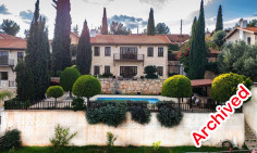 5 bedroom furnished house with swimming pool to rent in Souni-Zanakia