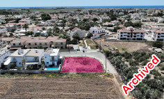 Corner residential plot in Pervolia, Larnaca , Larnaca