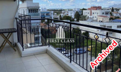 Apartment (penthouse) in Agios Dometios, Nicosia for rent 