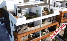 Two bed flat for sale in Aradippou