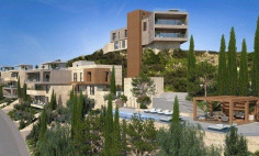 Luxury 3 bedroom penthouse with swimming pool for sale in Amathus area