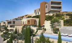 Luxury 3 bedroom penthouse with swimming pool for sale in Amathus area