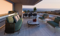 Luxury 3 bedroom penthouse with swimming pool for sale in Amathus area