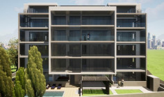 Large 2 bedrooms apartment with swimming pool for sale in Germasogeia