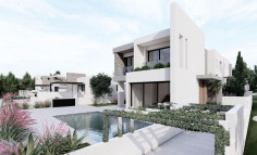 Large 4 bedrooms house with swimming pool for sale in Kissonerga