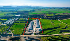 Field with a poultry farm in Agios Ioannis malountas, Nicosia 
