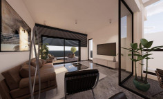 Large 3 house with swimming pool for sale in Agios Tychonas