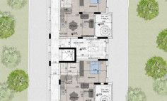 Spacious two bedrooms penthouse for sale in Livadia