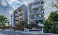 Luxury two beds apartment with swimming pool for sale in Germasogeia