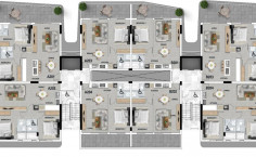 Luxury 1 apartment with swimming pool for sale in Livadia