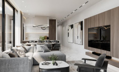 Beautiful 3 bedroom penthouse for sale in Chalomantres