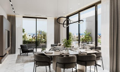 Beautiful 2 bedroom penthouse for sale in Chalomantres