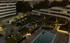 Luxury 4 bedrooms penthouse with swimming pool for sale in Germasogeia Tourist Area